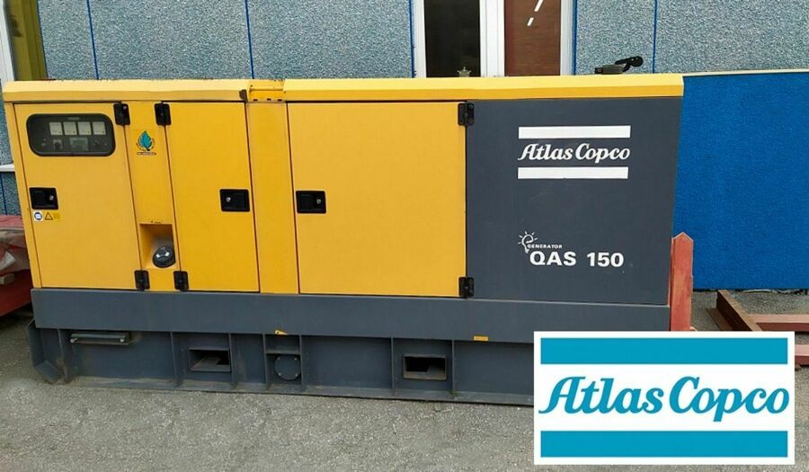Аренда генератора Atlas Copco QAS 150, прокат